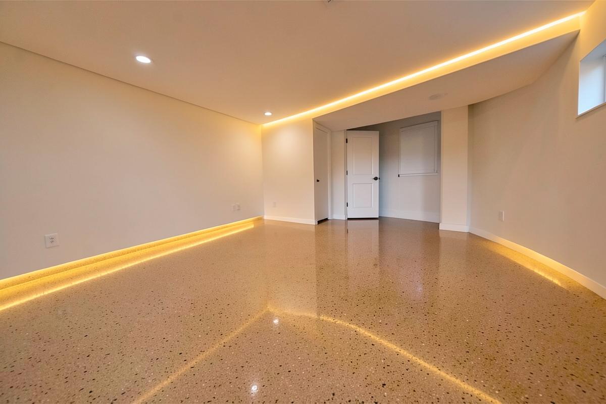 Completed Pacific Floors and Coatings garage floor